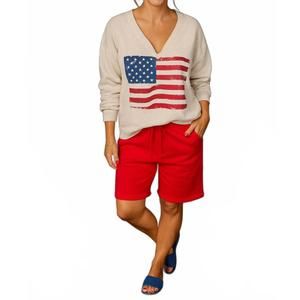 NEW SHANNALEE it's a dawn bermuda short in red